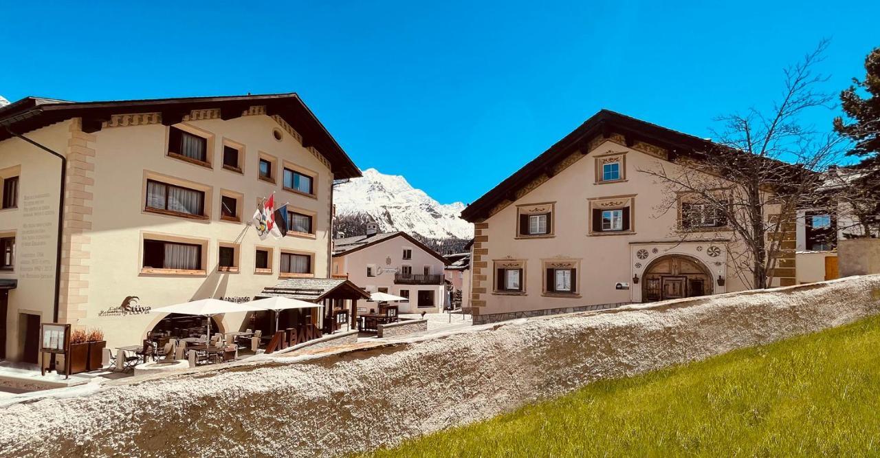 Albana Hotel Silvaplana Exteriör bild