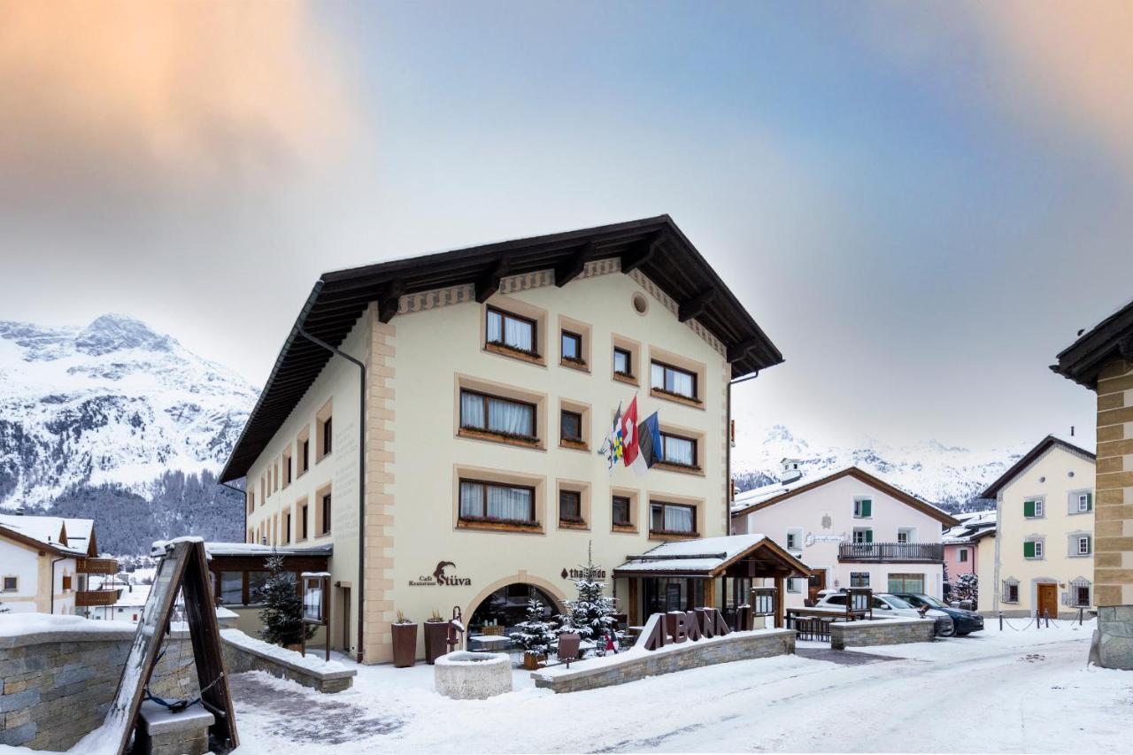 Albana Hotel Silvaplana Exteriör bild
